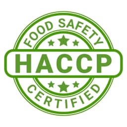 HACCP food safety certification
